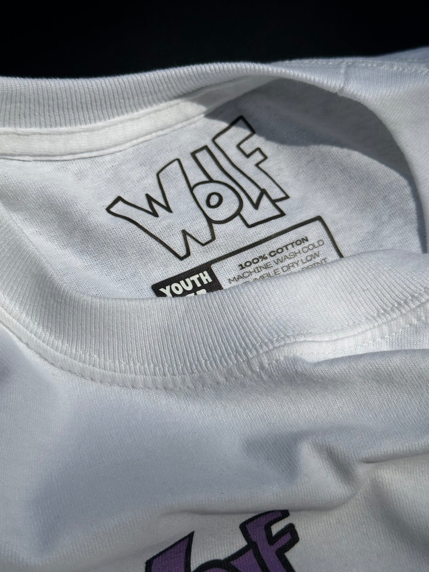 WolfPuff White T-Shirt