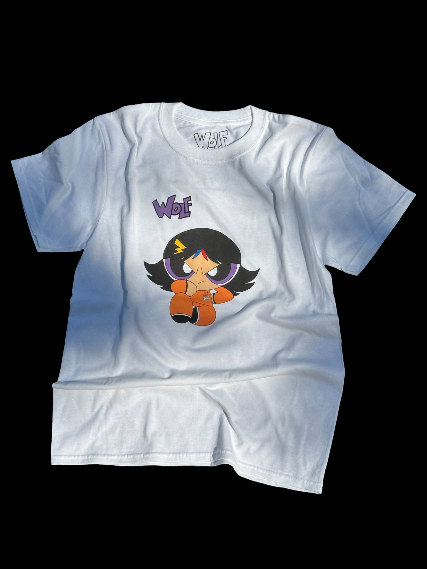 WolfPuff White T-Shirt